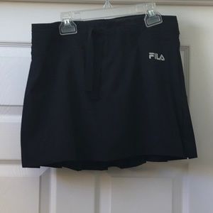 Fila Black Tennis Skirt